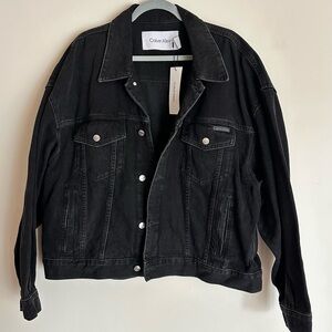 Calvin Klein Men’s Black Denim Jacket